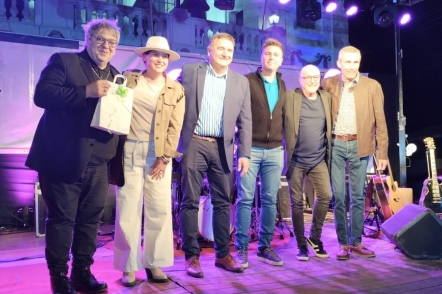San Cristóbal disfruto del show musical de Baglietto y Vitale