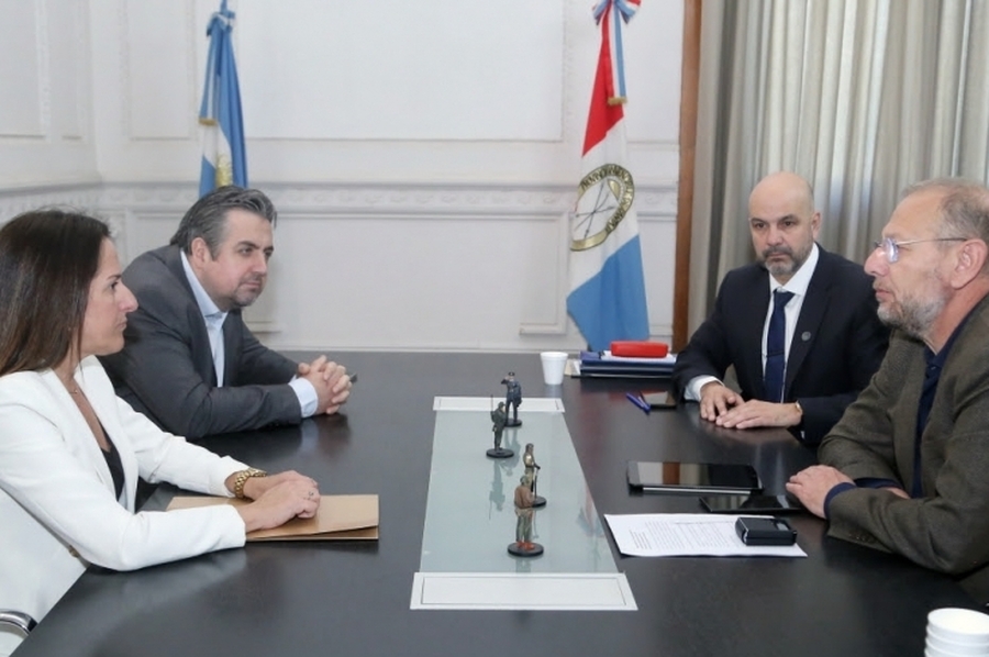 Seguridad: Brilloni y Corach encabezaron una nueva reunión de transición de gobierno en la ciudad de Rosario