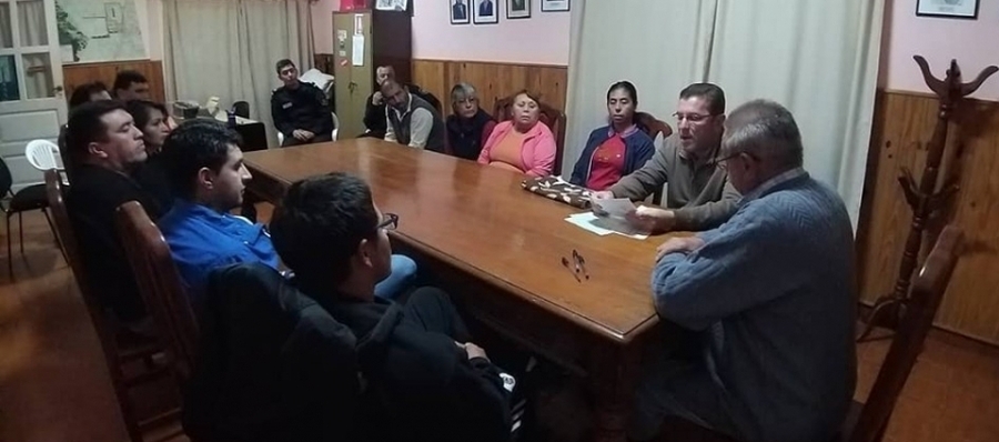 Borla en distintas localidades del departamento