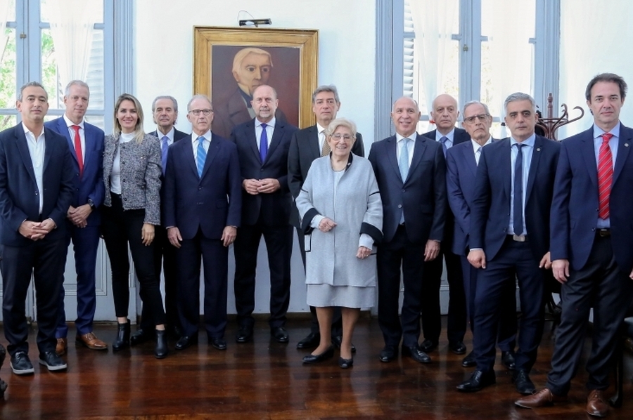 El gobernador Omar Perotti participó del Encuentro Nacional de la Justicia Federal en la ciudad de Rosario