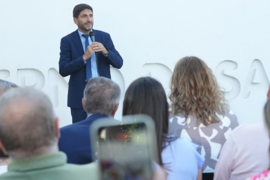 Pullaro inauguró el renovado Centro de Salud de barrio Malabrigo en la ciudad de Helvecia