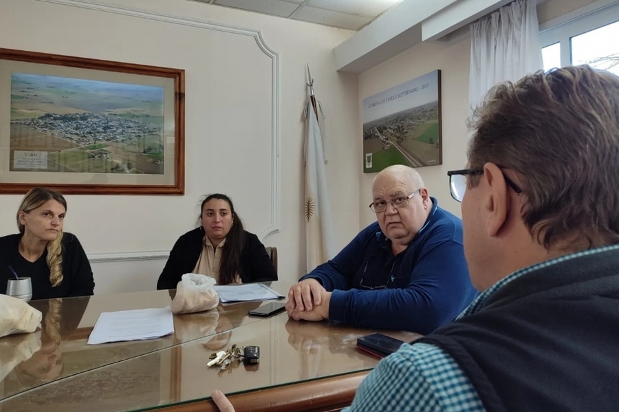 Borla destacó la tarea que lleva adelante la gestión comunal de Videla