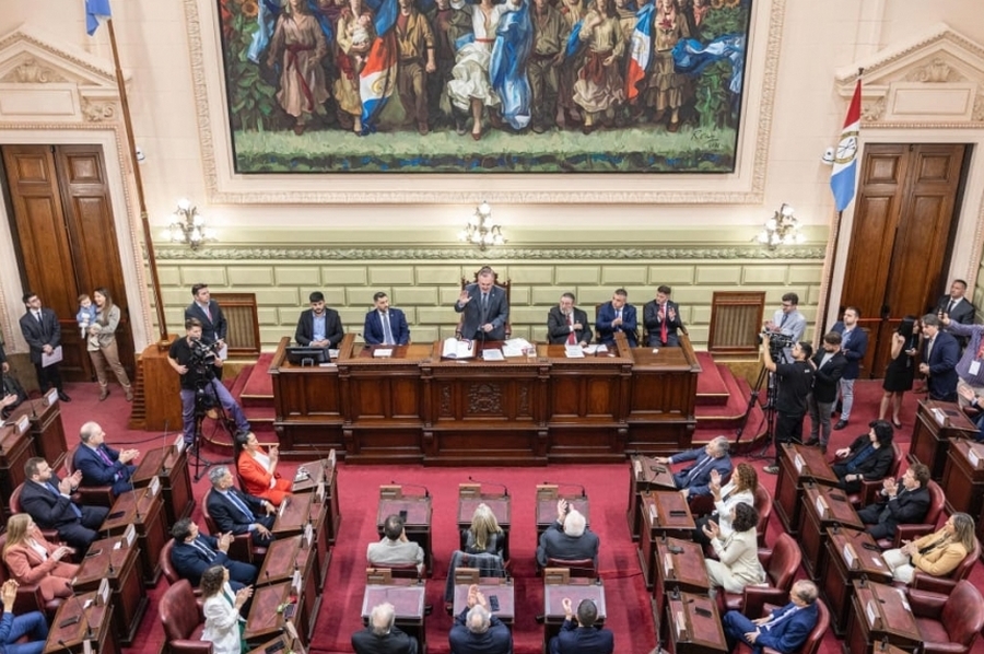 Histórico: se realizó el acto de jura a la nueva Constitución de la Provincia de Santa Fe
