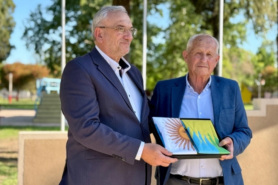 Calvo presente en la Fiesta por el “Día del Inmigrante” en Estación Clucellas