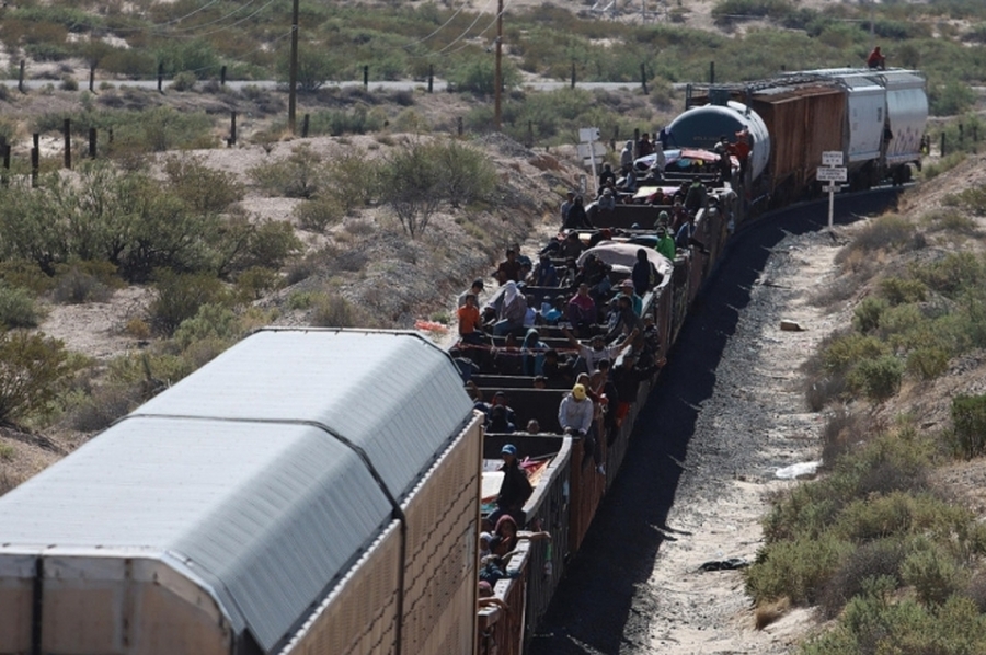 Crisis migratoria: miles de personas desafían los operativos en los trenes de México para llegar a EEUU