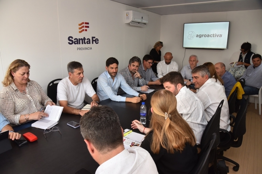 Pullaro reunió a su gabinete en Agroactiva