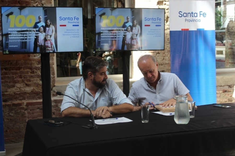 Licitaron la construcción de 100 viviendas para Santa Fe y la región