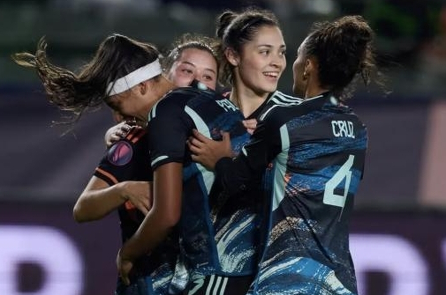 La Selección Argentina femenina ganó su primer partido en la Copa de Oro Femenina de la Concacaf