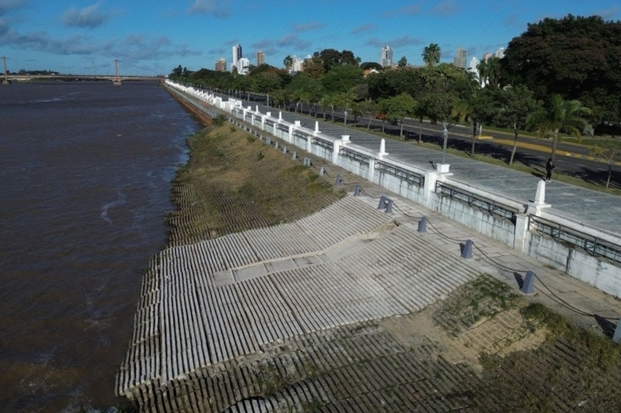 Provincia y Municipio refuerzan obras para reducir el riesgo hídrico en Santa Fe