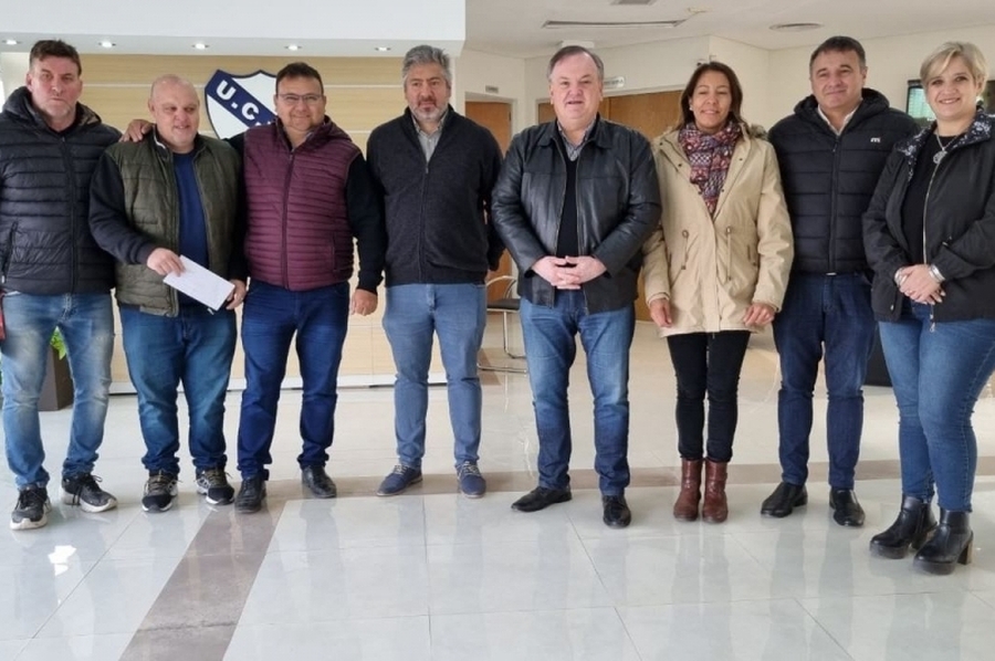 Michlig y González visitaron las ciudades de San Guillermo y Suardi