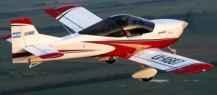 La aeronave hecha en Sunchales