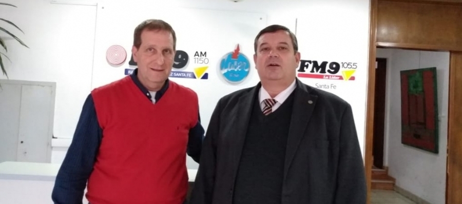 El Dr. Enrique Mammarella compartió la sobremesa en Aires...