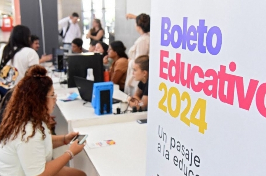 Con más de 317 mil inscriptos, este lunes se reactiva el Boleto Educativo tras el receso invernal