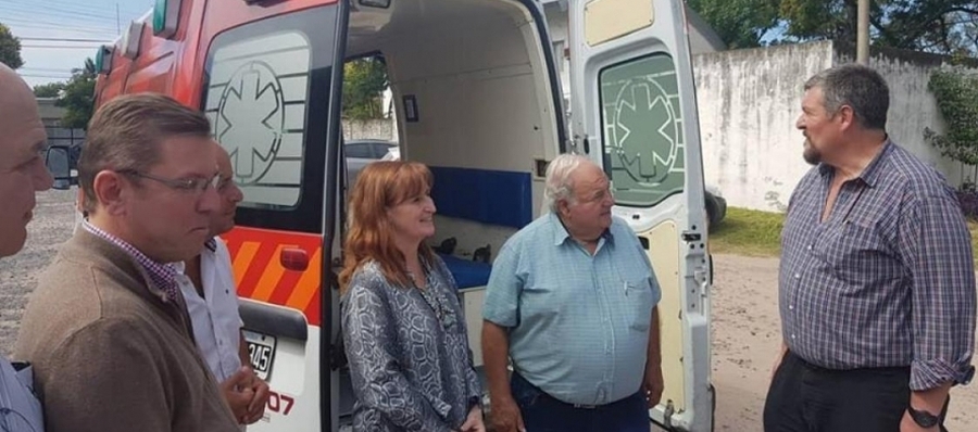 Borla junto a la Ministra de Salud