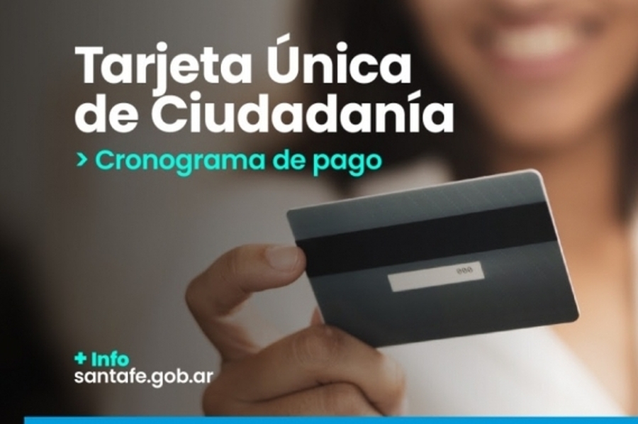 La provincia acreditó los fondos de la Tarjeta Única de Ciudadanía