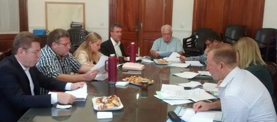 Entrega de fondos para Obras Menores a localidades del Dpto. Vera