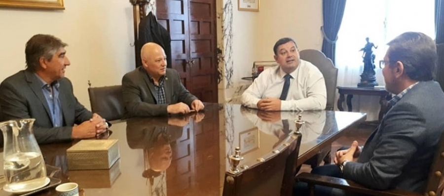 Borla fue recibido por autoridades de la Universidad Nacional del Litoral