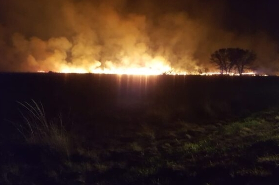 Un enclave de la Cuña está entre los lugares con peligro extremo de incendio