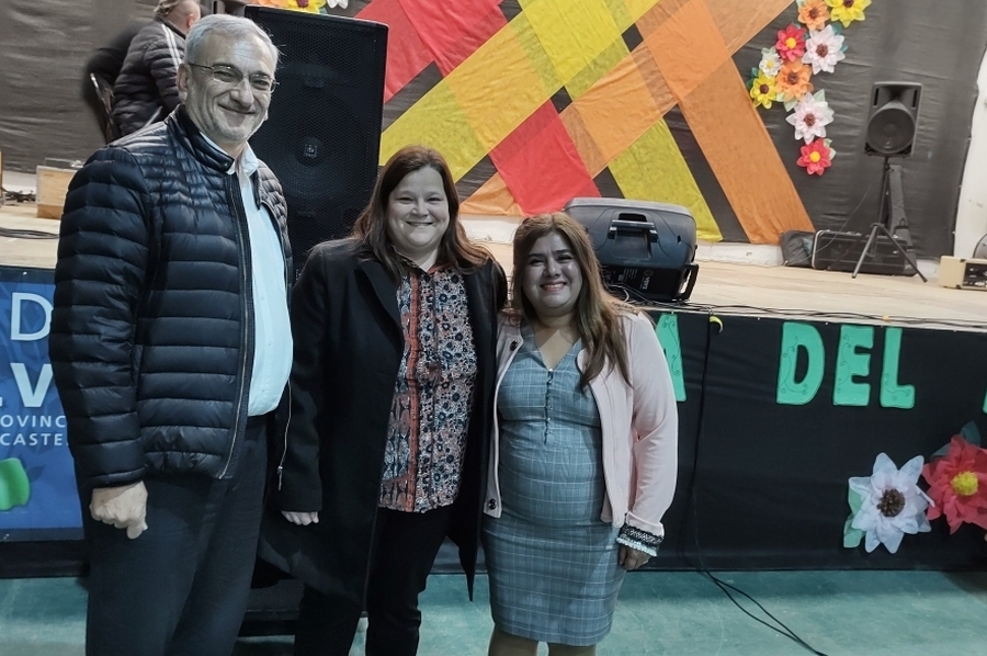 Calvo presente en las celebraciones del Día del Agricultor en María Juana