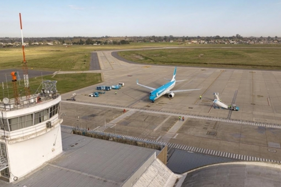 El Aeropuerto de Rosario ya cuenta con dos frecuencias por semana a Mar del Plata
