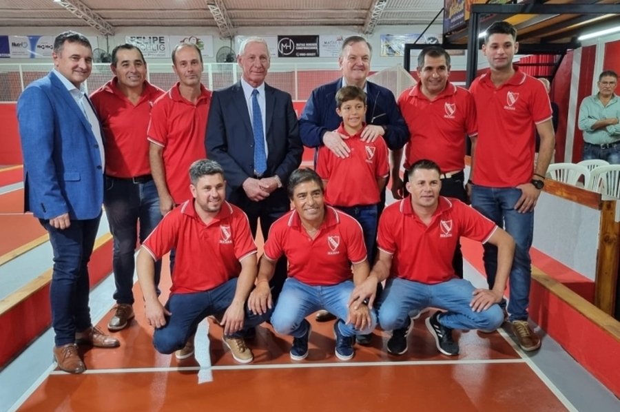 Michlig: “Es un orgullo poder acompañar el crecimiento y desarrollo de las instituciones deportivas”