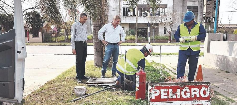 San Cristóbal es la primera localidad de la provincia en tener gas del Gnea