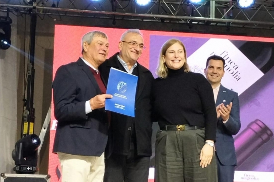 Calvo participó de la 34a edición de la Fiesta Provincial de la Bagna Cauda en Humberto I