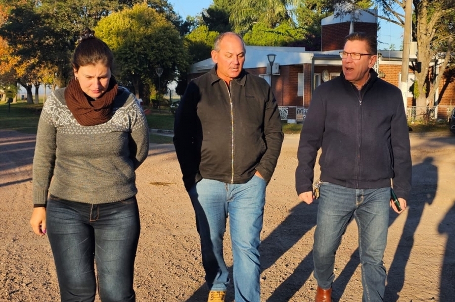Recorrida de Borla por localidades del departamento San Justo