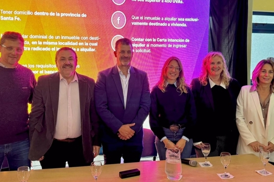 Para los santafesinos que alquilan: el gobierno provincial presentó el Programa LLAVE en Gálvez