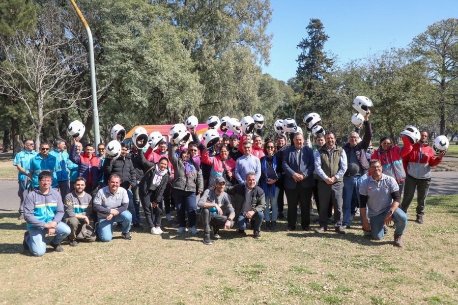 Seguridad Vial: Santa Fe fue sede de la primera capacitación de conducción segura de motos