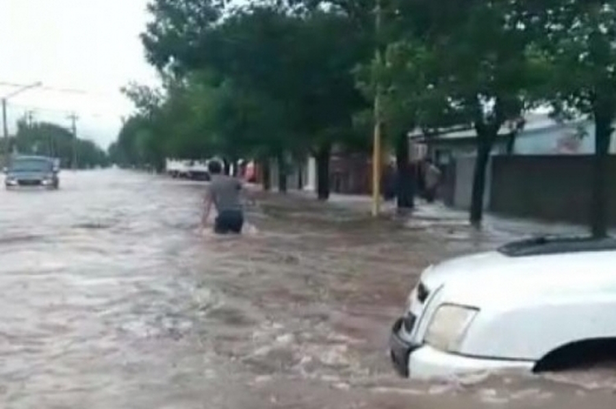 Temporal en El Trébol: 