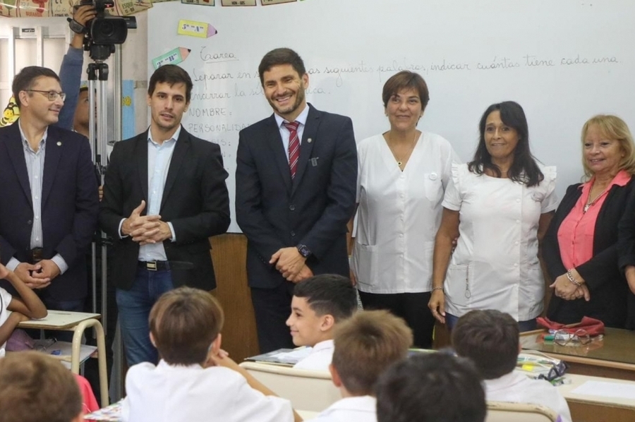 Pullaro: “Ya invertimos más de $ 1.000 millones en infraestructura educativa y lo vamos a seguir haciendo”