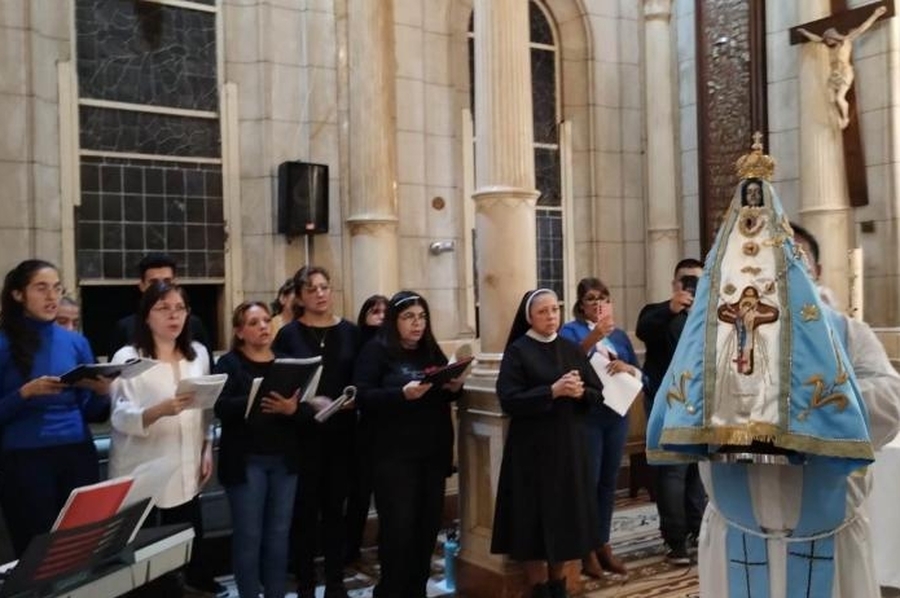 La imagen de la Virgen del Valle regresó a su primera casa