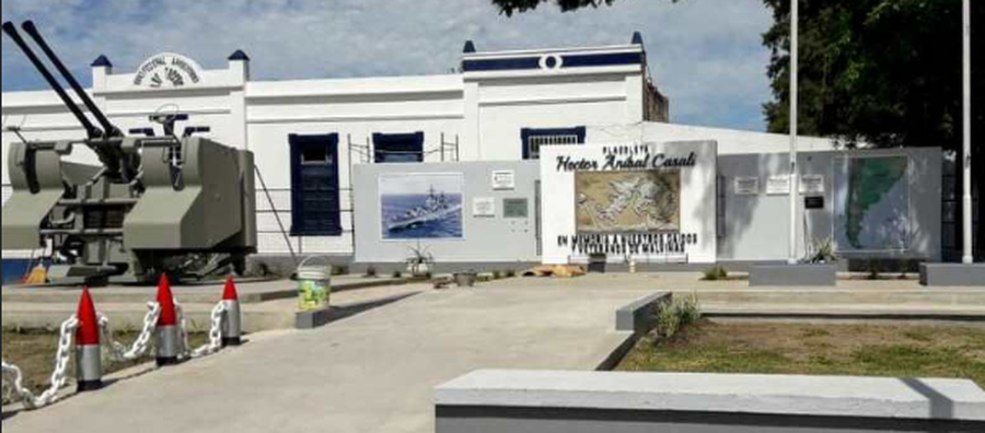 Quedó inaugurada la plazoleta Héroes de Malvinas