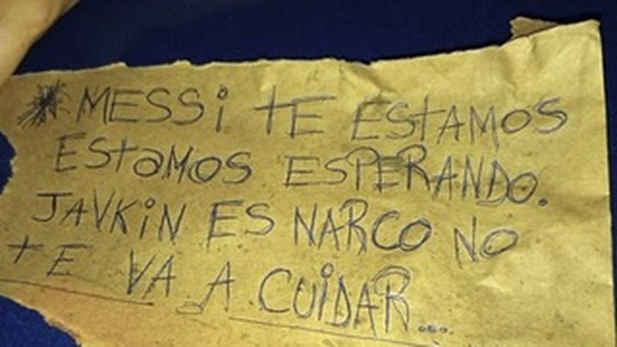 Tiros y amenaza a Lionel Messi