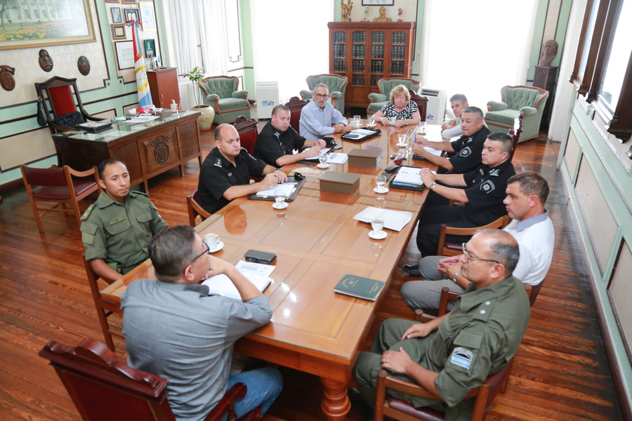 La provincia participó de una nueva Mesa de Seguridad local en Esperanza