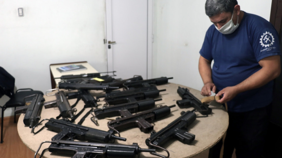 En Santa Fe, el número de armas reglamentarias perdidas fue el más bajo de los últimos siete años