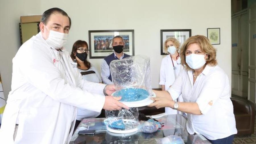 Santa Fe ya cuenta con 75 cascos Helmet en el sistema de salud