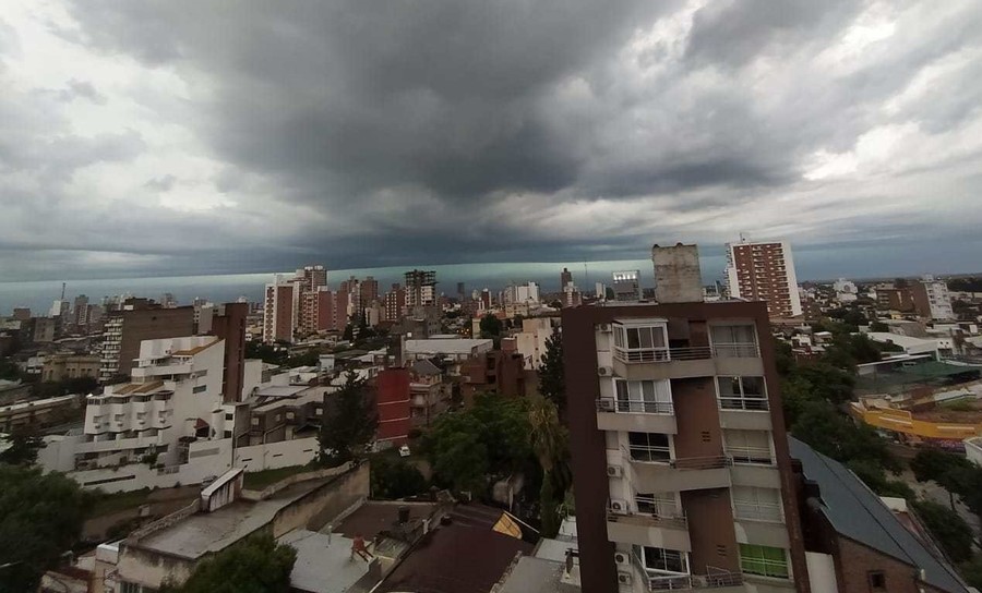 Lunes parcialmente nublado e inestable en la ciudad de Santa Fe