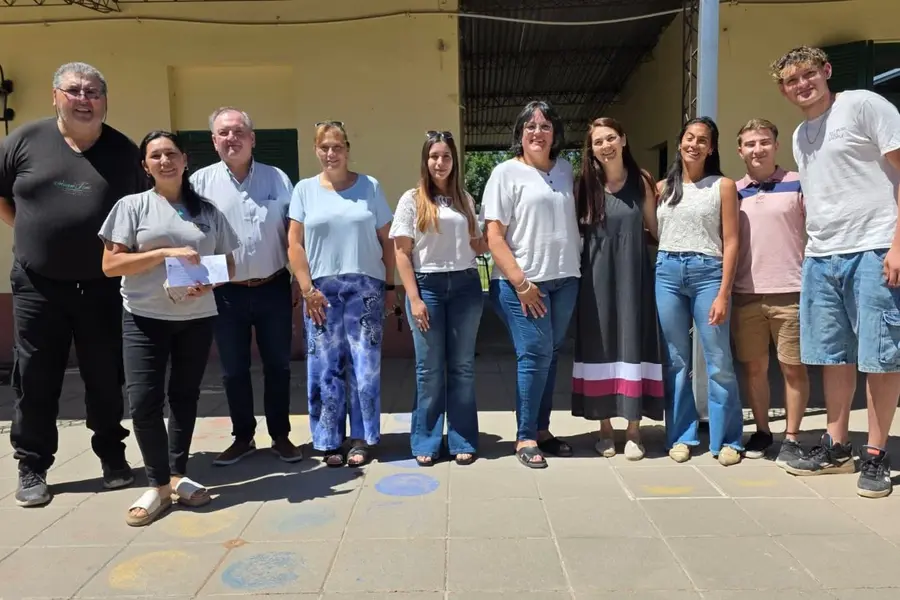 El senador Michlig visitó las localidades de Soledad y Ñanducita en donde concretó distintas actividades institucionales