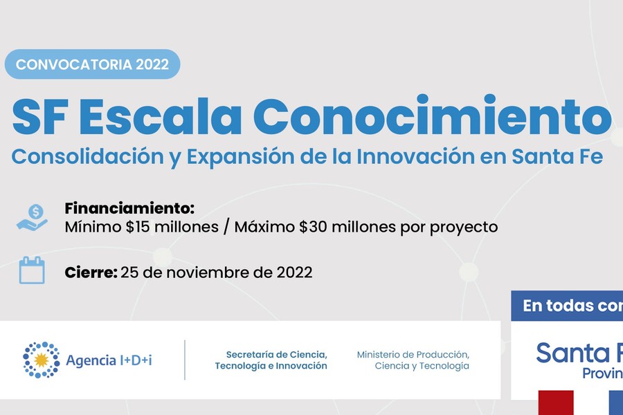 Provincia y Nación financiarán proyectos de innovación tecnológica de pymes