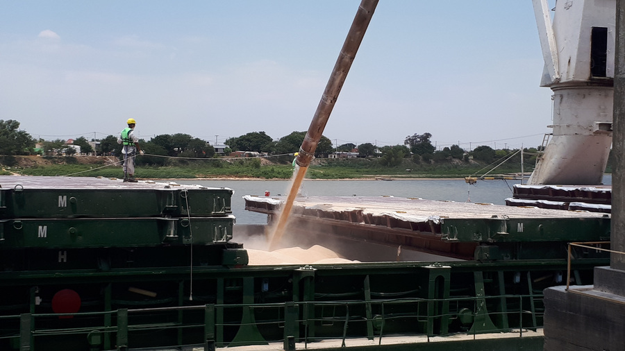 Se exportaron más de 50.000 toneladas y se concretaron 20 embarques desde el Puerto de Santa Fe