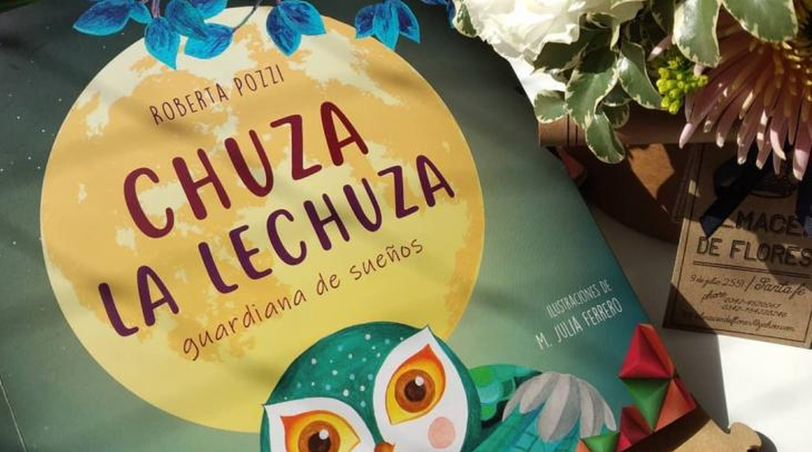 Roberta Pozzi sacó su primer libro para las primeras infancias Chuza La Lechuza