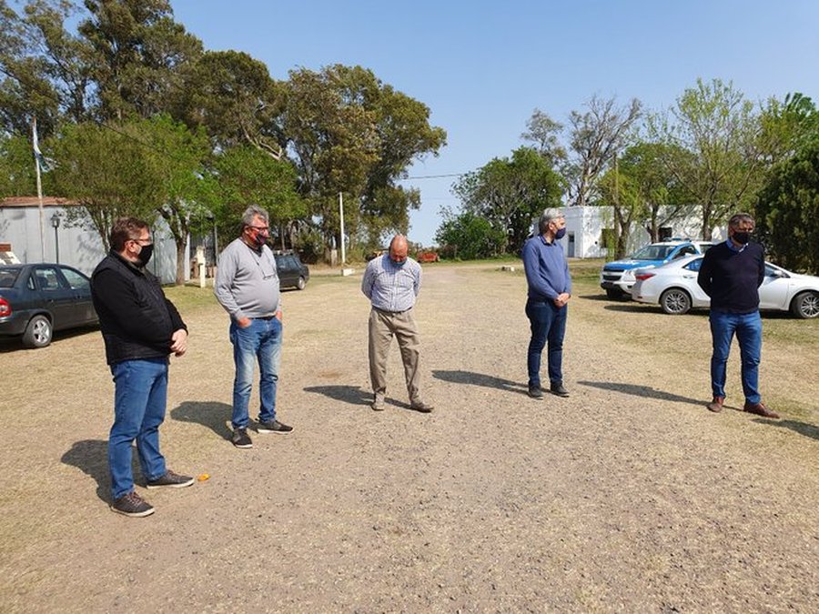 Borla y Bastía visitaron la localidad de San Bernardo