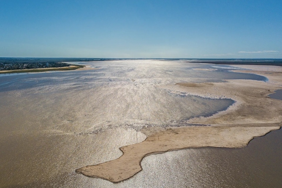 ¿Cuánto creció el Paraná en la costa santafesina?