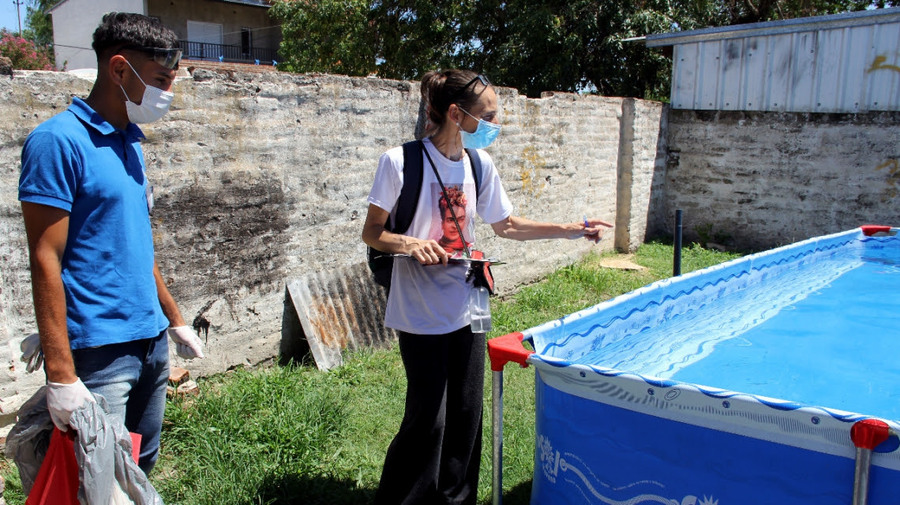 Dengue: En un mes se recorrieron más de 7 mil domicilios en la ciudad de Santa Fe donde se descacharró y se hizo prevención