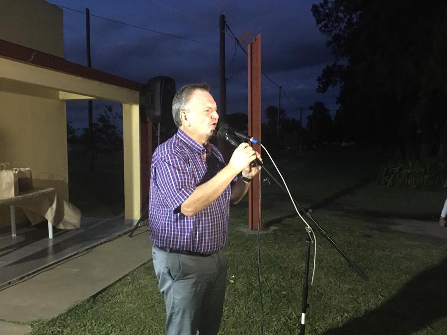 Inauguraron luces Leds en Colonia La Clara