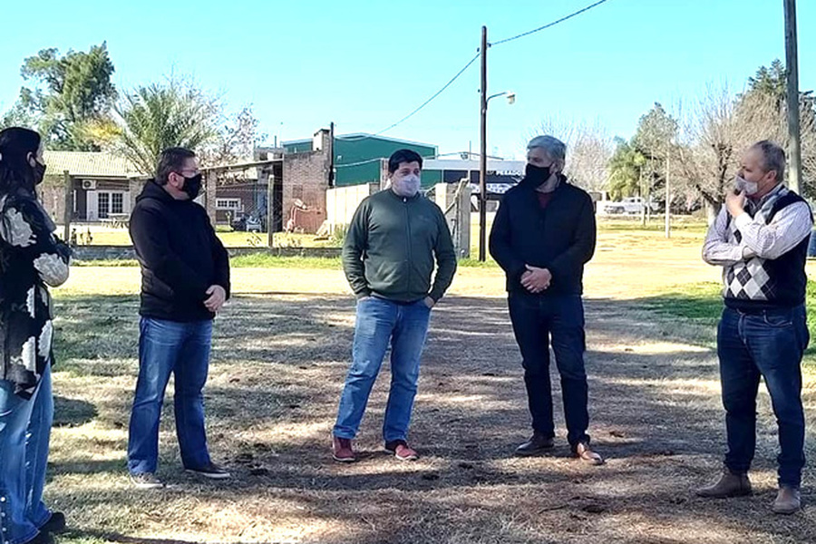 Borla apoyando el deporte en San Justo