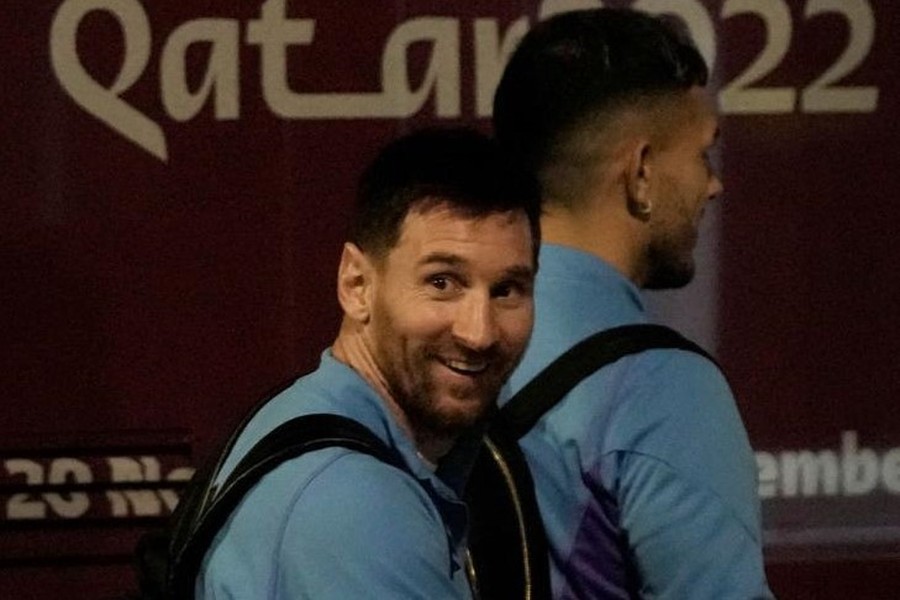 La Selección Argentina ya está en Doha
