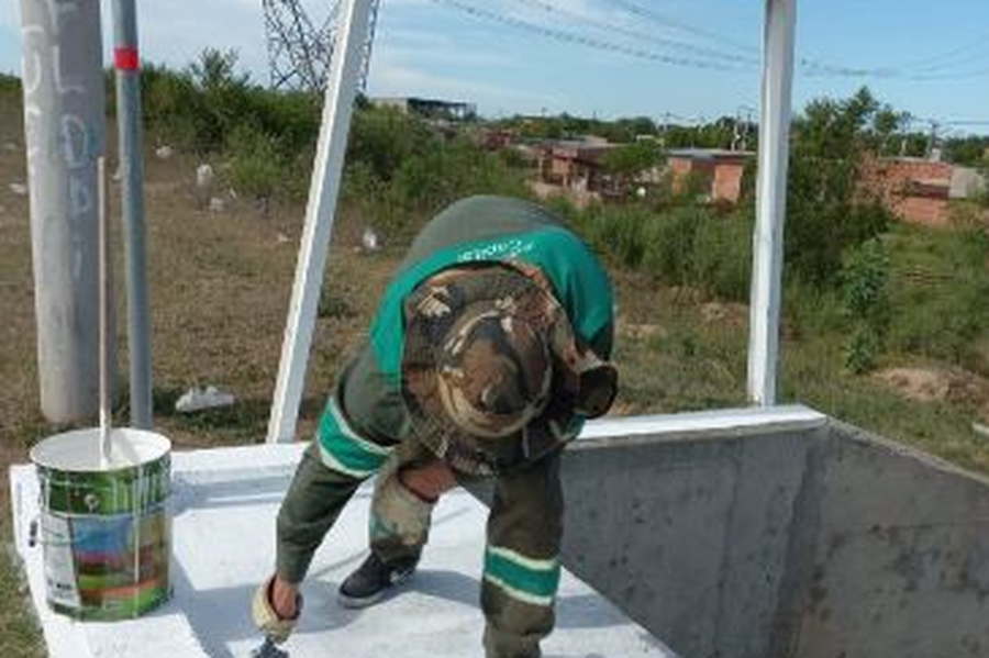 La Municipalidad de Santa Fe realiza tareas de mantenimiento en estaciones de bombeo